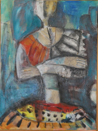 Woman Dancing Acrylic on Canvas